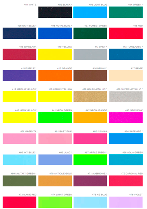 BFLEX Vinilo Textil (Colores)